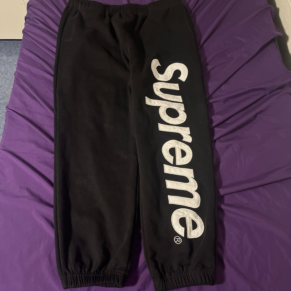 Supreme Men’s Black Joggers